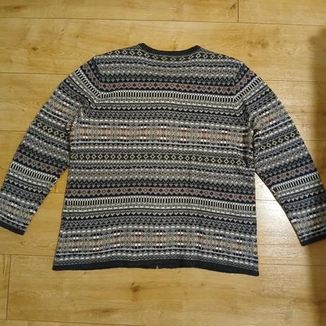 Teplý sveter s nórskym vzorom, c&a,xl