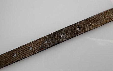 Diane von furstenberg - kožený opasok, 