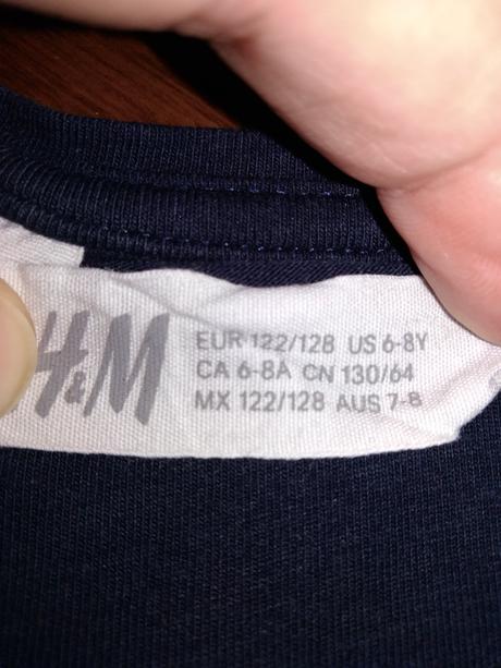 Tricko, h&m,128