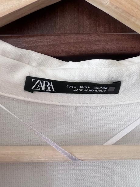 Biele šaty zara l, zara,l