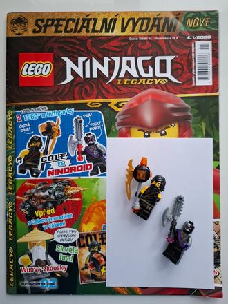 Lego ninjago 1/2020 cole vs. nindroid, 