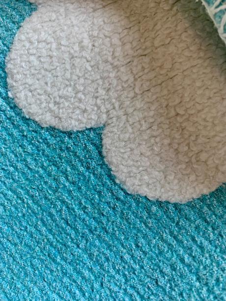 Detská obojstranná deka s obláčikmi, 