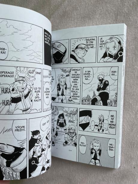 Manga naruto 1. diel, 