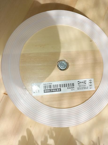 Nový drevený otocny podnos ikea, 