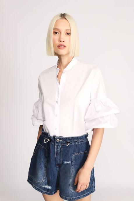 Krásna biela košeľa please, s