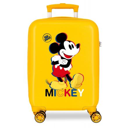 Luxusný detský abs cestovný kufor mickey mouse 3d,