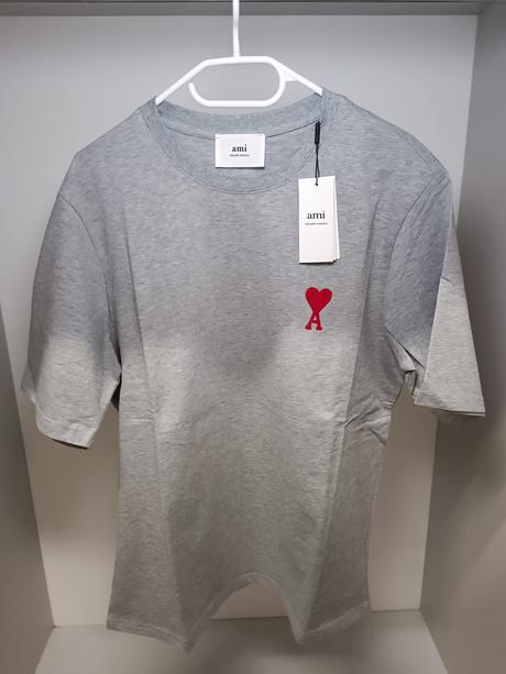Sivé tričko ami paris, l