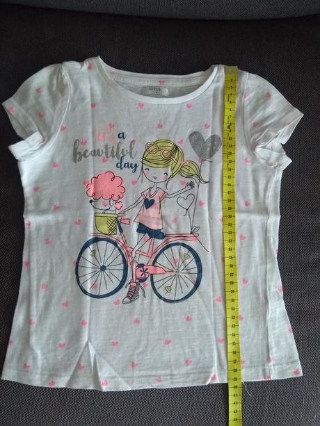 Tricko s bicyklom vel. 116, pepco,116