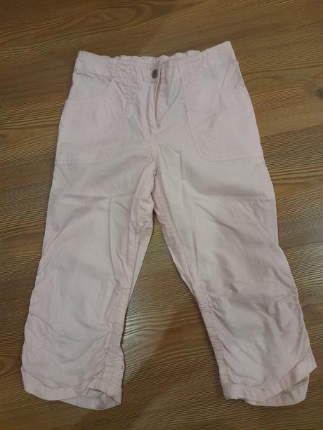 Letné svetlo ružové nohavice, 134