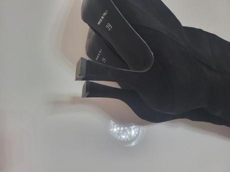 Kožené kozačky italy, fornarina,39