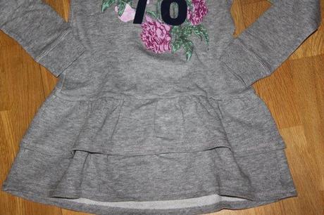 Predlžená mikinová tunika, h&m,128