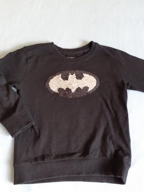 Batmanové meniace flitrové tričko., reserved,104