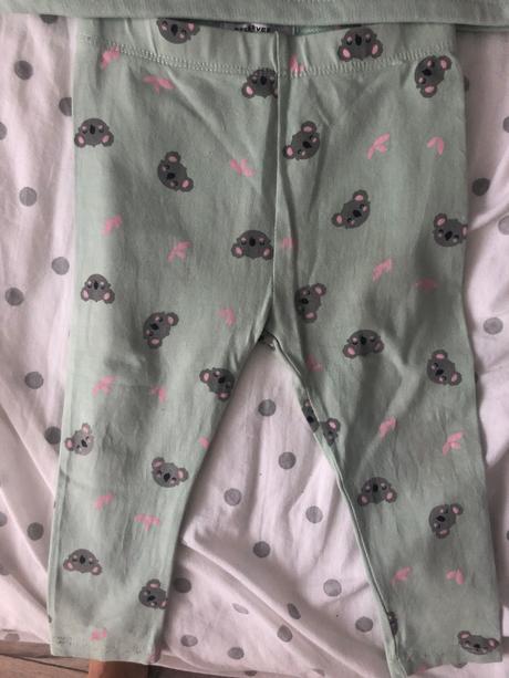 Set leginky a mikina, reserved,80