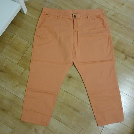 Marhuľkové bavlnené nohavice, c&a,46