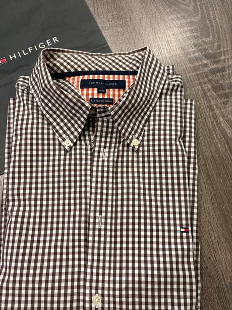 Tommy hilfiger kockovana panska kosela xxl, tommy hilfiger,xxl