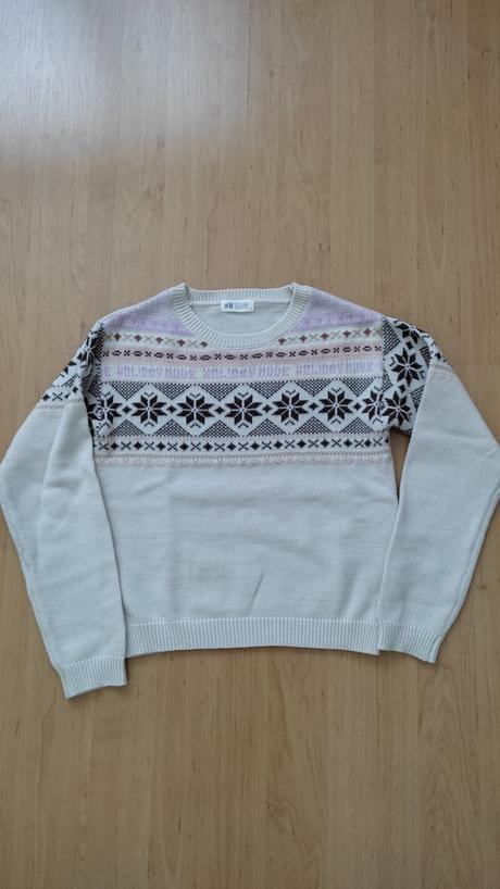 Sveter béžový, h&m,146