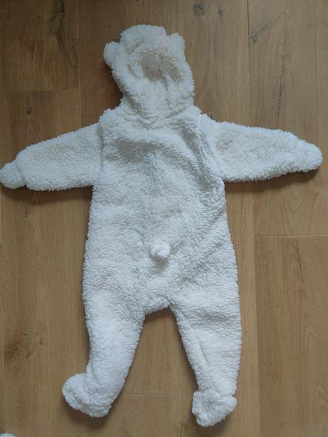 Prechodný plyšový overal, h&m,74