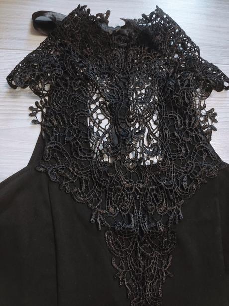 Peplum top s čipkou, gate,42