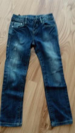 Dievčenské riflove nohavice-zara č.104, zara,104