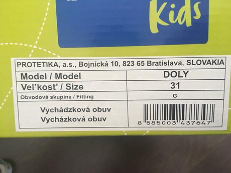 Topanky, protetika,31