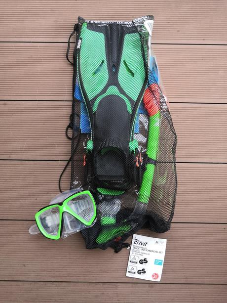 Detská profesionálna súprava na potápanie a šnorch, 