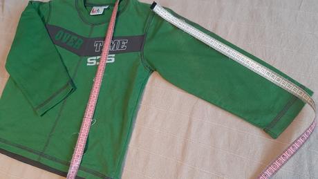 Nove monterky + tričko dlhy rukav, 104