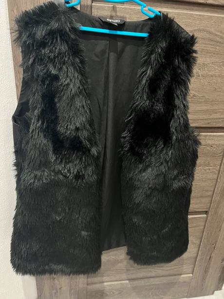 Kožušinová vesta, s