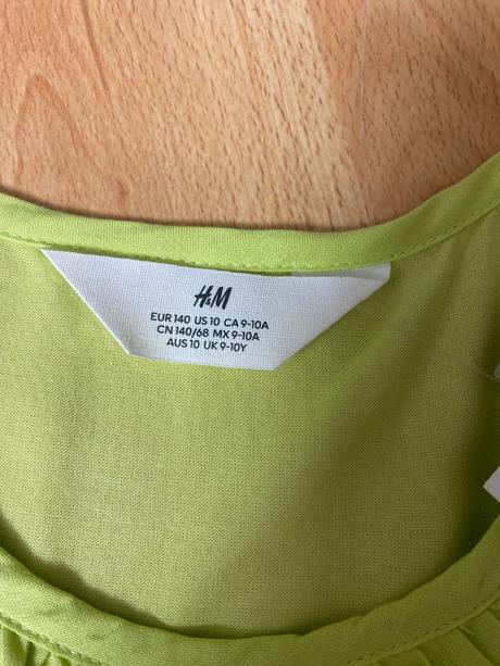 Letná blúzka, h&m,140