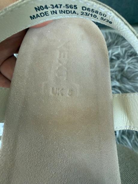 Koženné sandálky, next,38