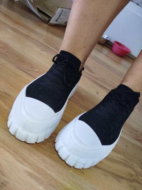 Topánky z talianska na platforme, 41