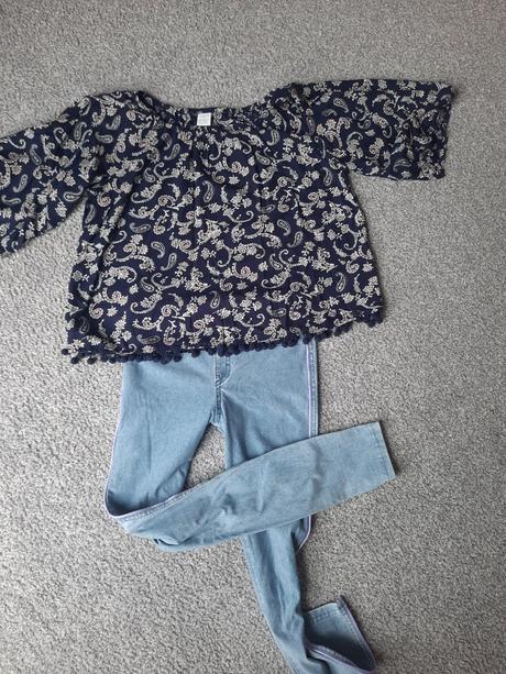 Široká blúzka tunika, lindex,134