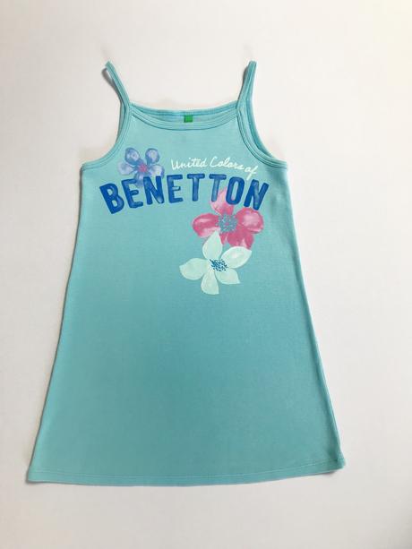 Šatky benetton 6-7 rokov, benetton,116