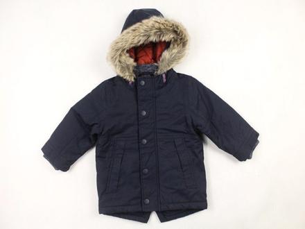 -tmavo-modrá parka/bunda next veľ. 12-18 mes., next,86