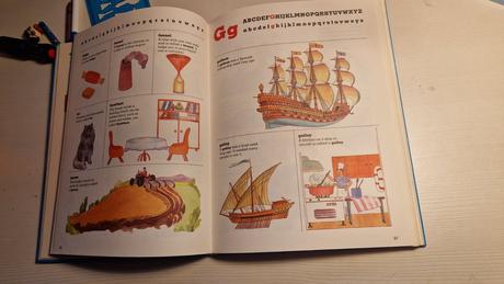 Stará kniha môj prvý anglicky slovník, 