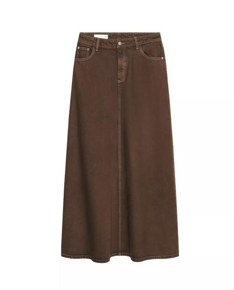 Riflová sukňa zara, zara,m