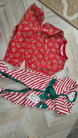 Vianočné pyžamká unisex vel.86, 86