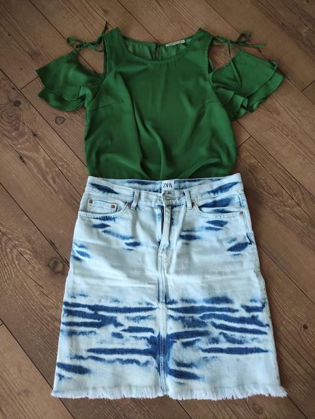 Top a sukňa, zara,m
