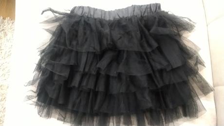 Čierna tutu sukňa 134/140, pepco,134 / 140