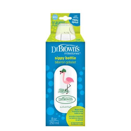 Dr. browns fľaša štandart plameniak 250ml, 6m+,