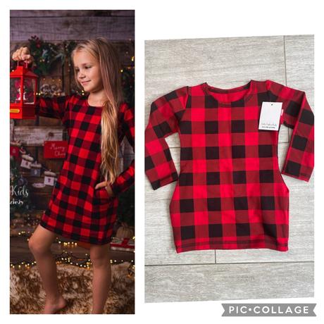 Vianocna tunika karovana 86/92, 86 / 92