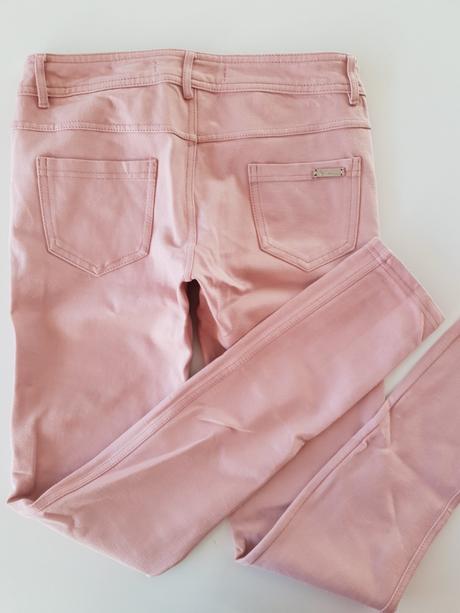 Bledoružové nohavice, s