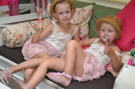 Fantastické krajkované šatočky s 3d ružami 6-9r., kids,134