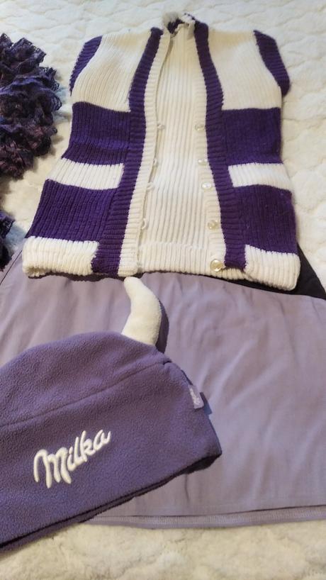 Kostým milka kravička, 