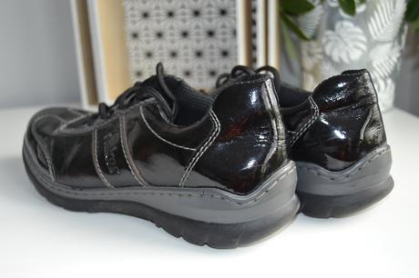 Dámske čierne tenisky zn. rieker, veľkosť 38, rieker,38