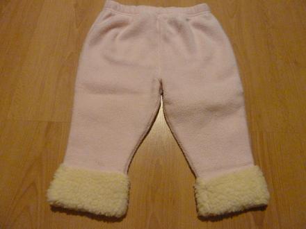 Teplé dievčenské nohavičky, 80