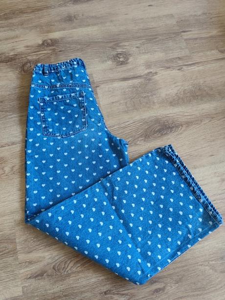 Srdiečkové rifle, v páse posuvná guma, pepco,158