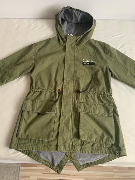 Nova prechodna khaki parka zn. reserved - vel. 140, reserved,140