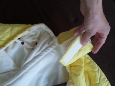 Zateplený vak fusak na babynosič, 