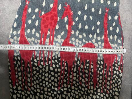 Hrubšie štýlové šaty so žirafami zn.smash veľ.s, smash!,s