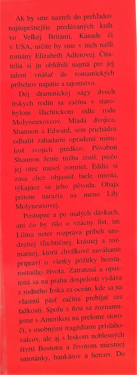 Zdedené tajomstvo , elizabeth adler, 